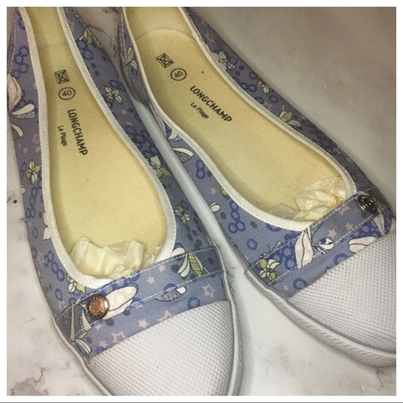 Longchamp Le Pliage Floral Sneaker Flat - Picture 5 of 5